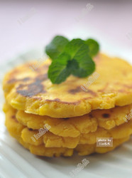 玉米面鸡蛋小饼