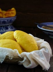 玉米面棒棒馍