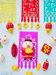 【诸事顺利】新年猪馒头