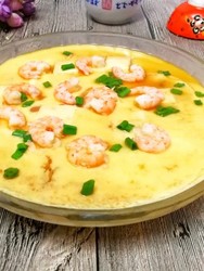 虾仁豆腐水蒸蛋