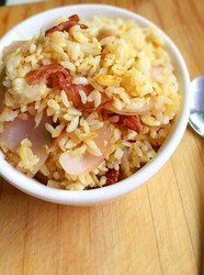 洋葱培根炒饭