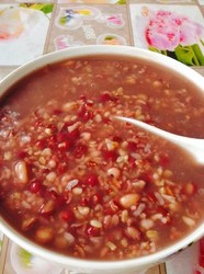 红米红豆粥