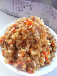 肉末咸菜丁