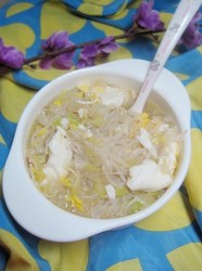大白菜鸡蛋面线