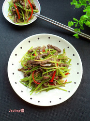 芫爆牛肉丝