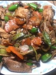 子姜炒鸡