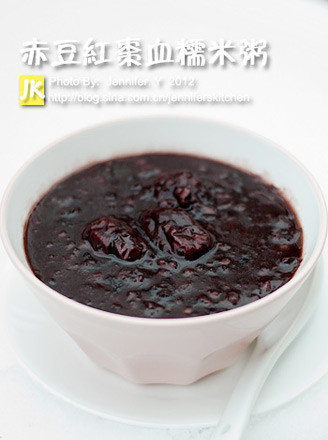 赤豆红枣血糯米粥