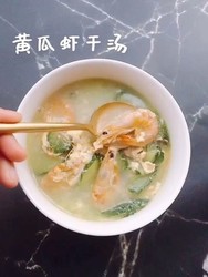 黄瓜虾干汤