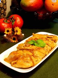 鲜煎鸡胸肉