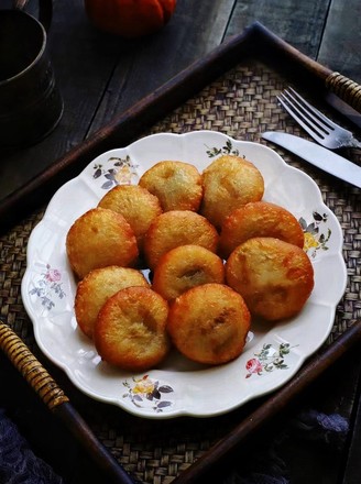 豆沙炸糕