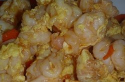 鸡蛋裹虾仁