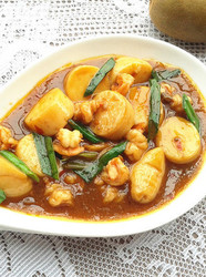 玉子豆腐烩虾仁