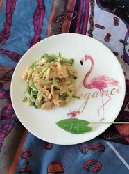 蒜苗炒鸡蛋