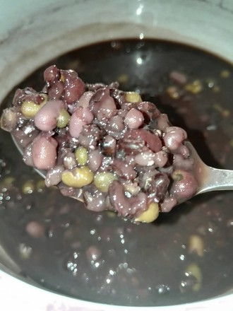 黑米绿豆粥