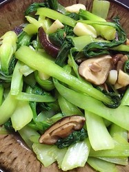 香菇炒青菜
