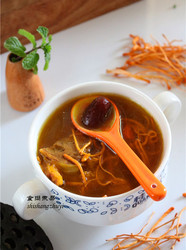 虫草花大骨红枣汤
