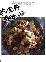 腊肉炒鲜笋