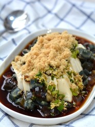 肉松皮蛋豆腐