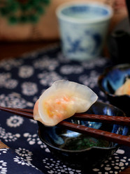 水晶虾饺