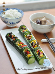 五彩素锦节节高