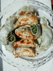 猪肉茴香馅锅贴