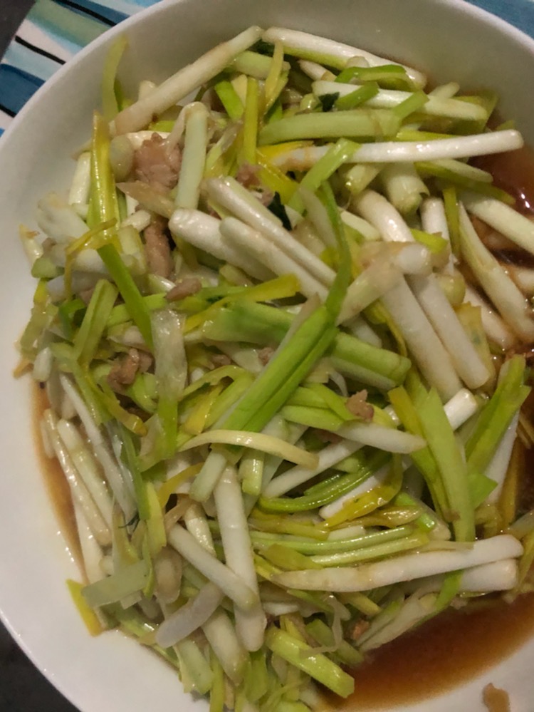 炒蒜黄