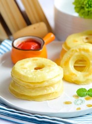 苹果甜甜圈  宝宝辅食食谱