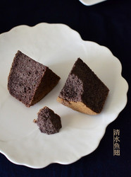 粗粮蛋糕：黑米戚风