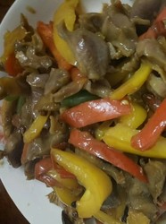 辣炒鸭胗