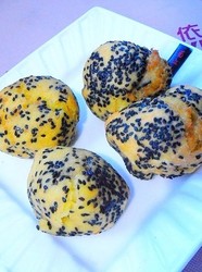豆渣芝麻团
