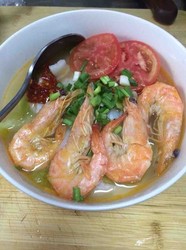 鲜虾米面