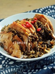 荔浦芋头雪菜蒸肉