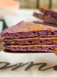 紫薯黑芝麻软饼  宝宝辅食食谱
