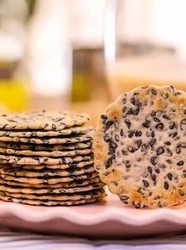 核桃芝麻薄脆小饼  宝宝辅食食谱
