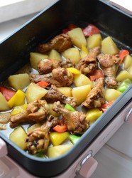 鸡翅根炖土豆