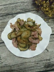 瓜皮炒肉