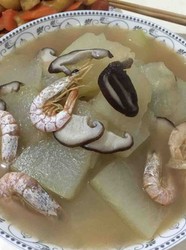 海鲜冬瓜汤