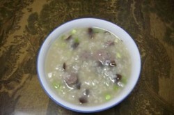 猪肝香菇粥