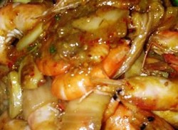 鲜香烧大虾