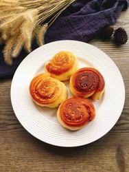 奶香芝麻发面饼