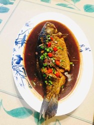 红烧鲫鱼