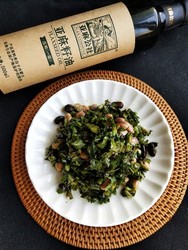 雪里蕻腌豆子