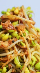 肉沫黄豆芽