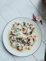 银鱼炒蛋