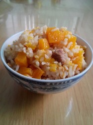 南瓜焖饭