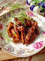 苦菊蜜汁带鱼