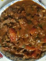 番茄炖牛肉