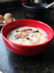 鸡肝蔬菜粥