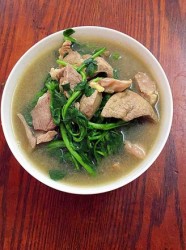 西洋菜猪肝瘦肉汤