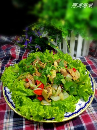 洋葱生菜肚片